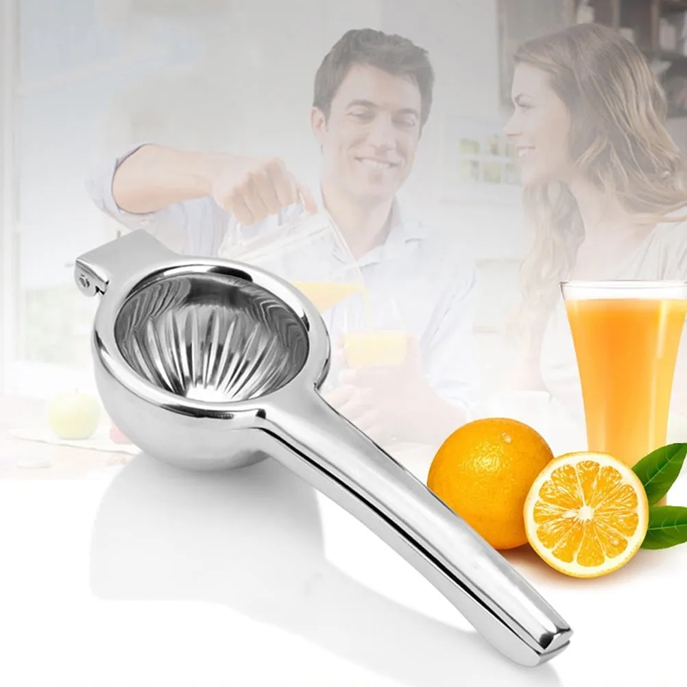 2 PCS Citrus Juicer Fruit Squeezer Lemon Stainless Steel Manual