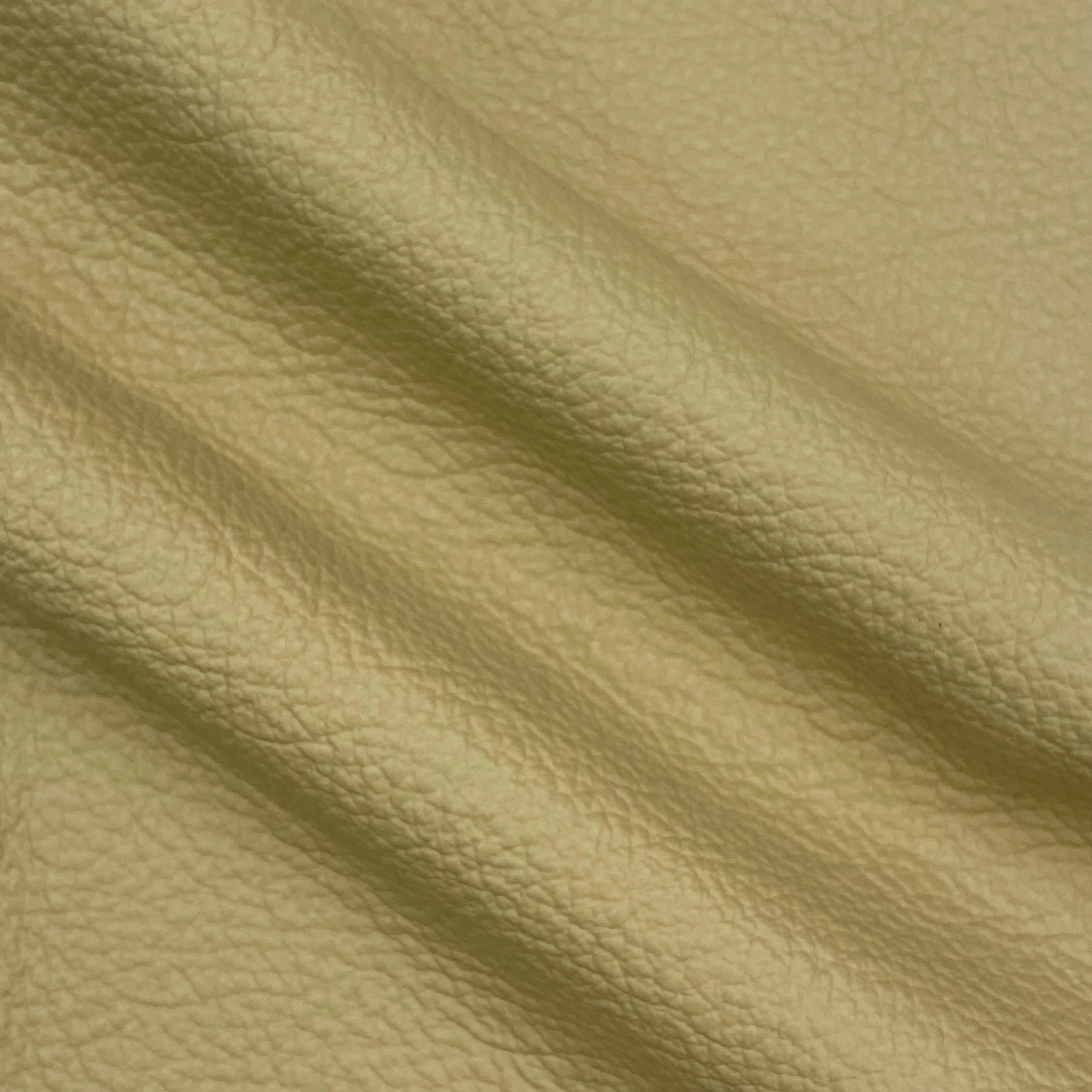 3oz (1.2mm) Pebble Cow Leather- Light Olive (per square foot)