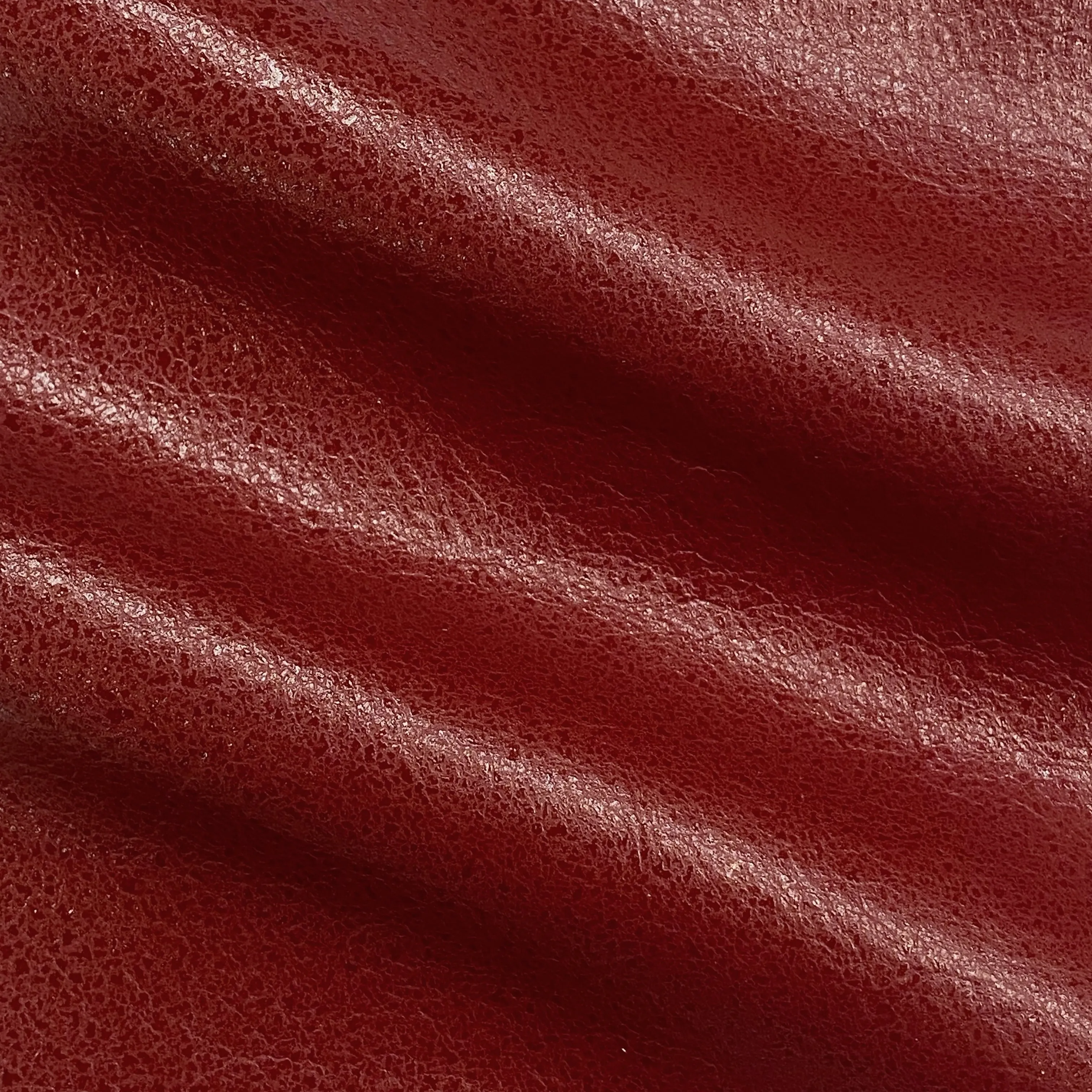 3oz (1.3mm) Cow Leather- Red (per square foot)