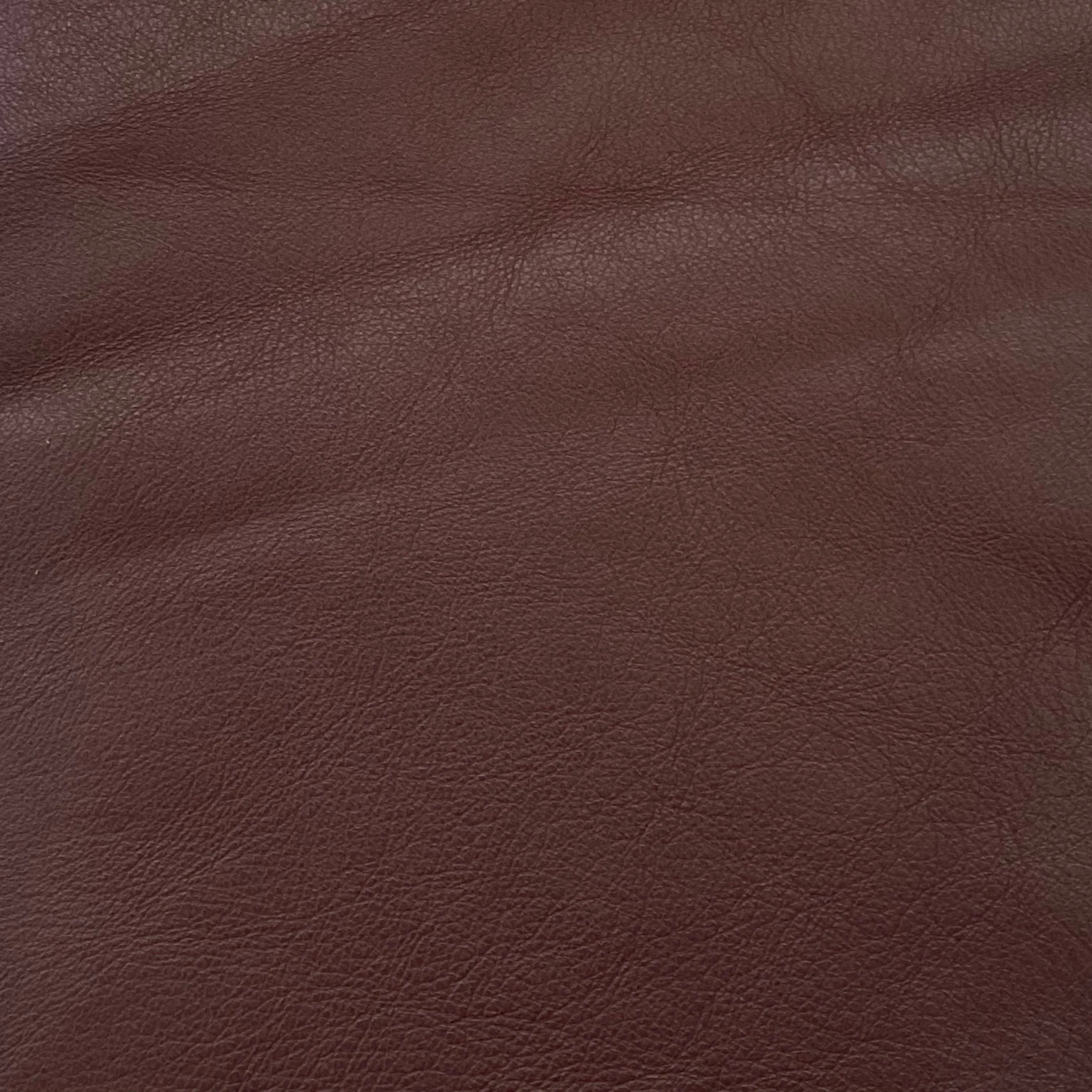 3oz (1.3mm) Cow Leather- Sangria (per square foot)