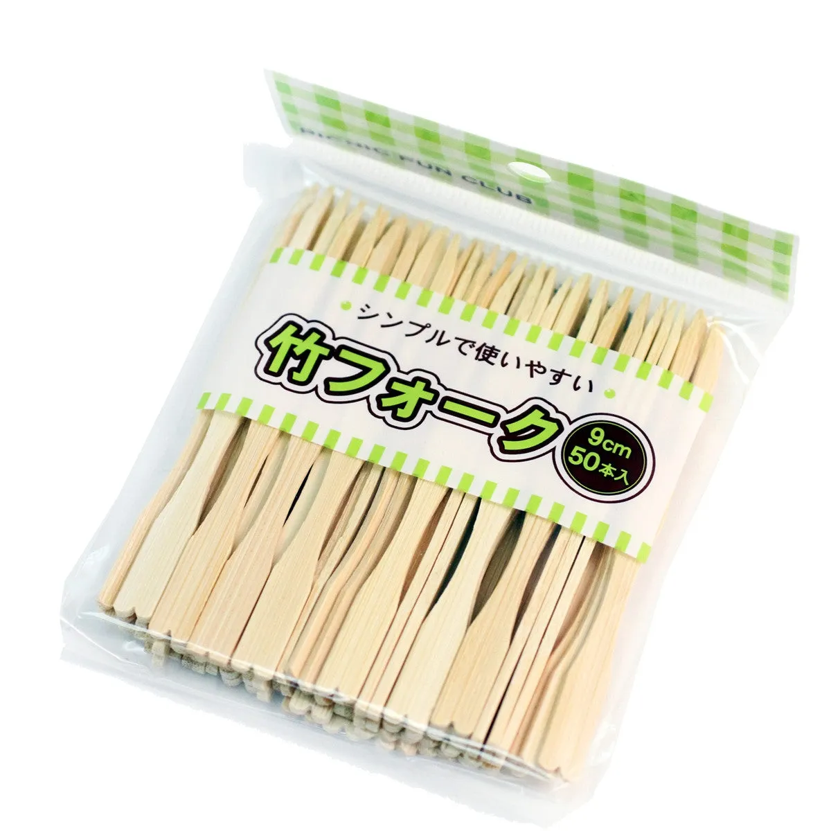 Bamboo Fork Skewers 3.5" (50 pcs /pack)