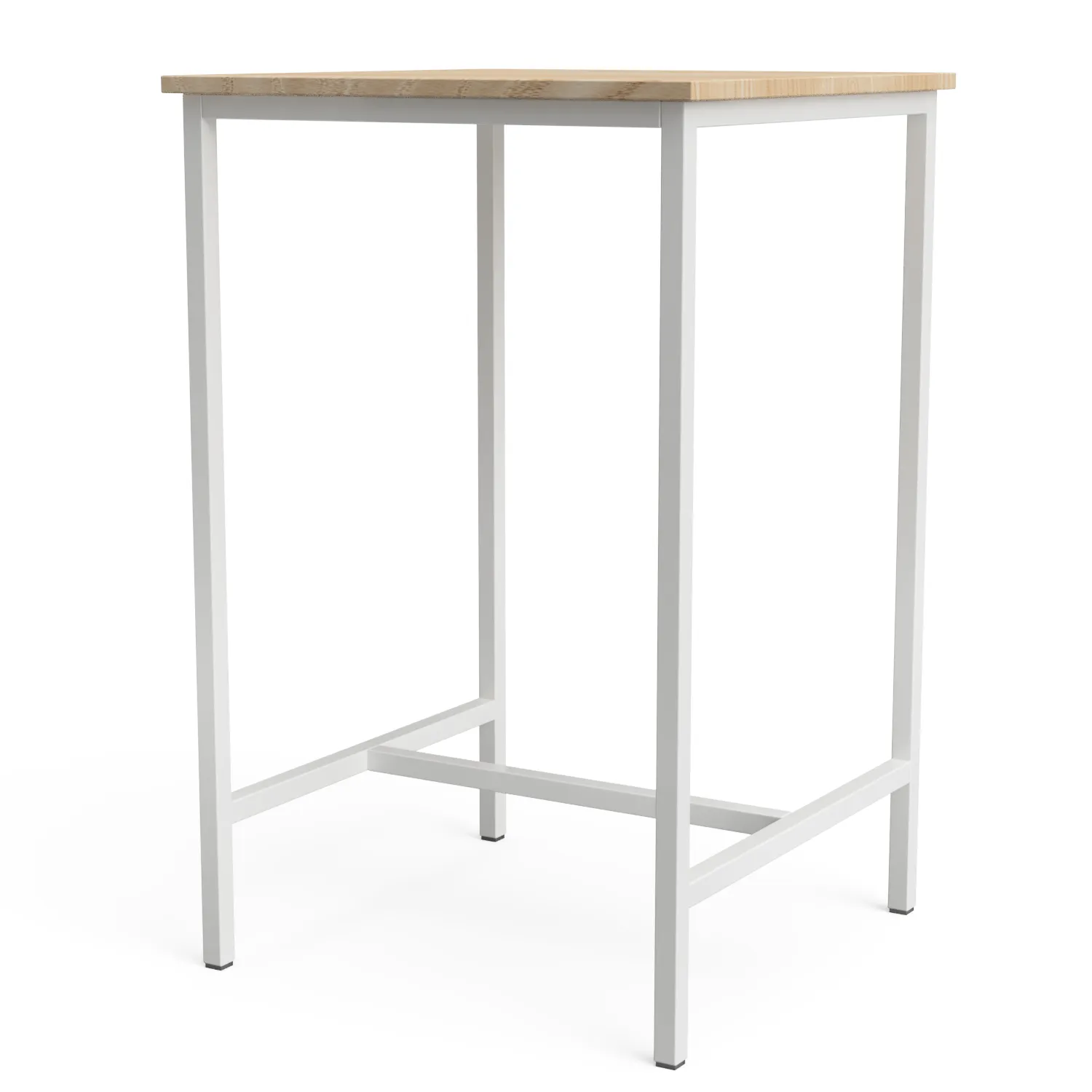 Bar Table Nº 2 - White / Solid Oak