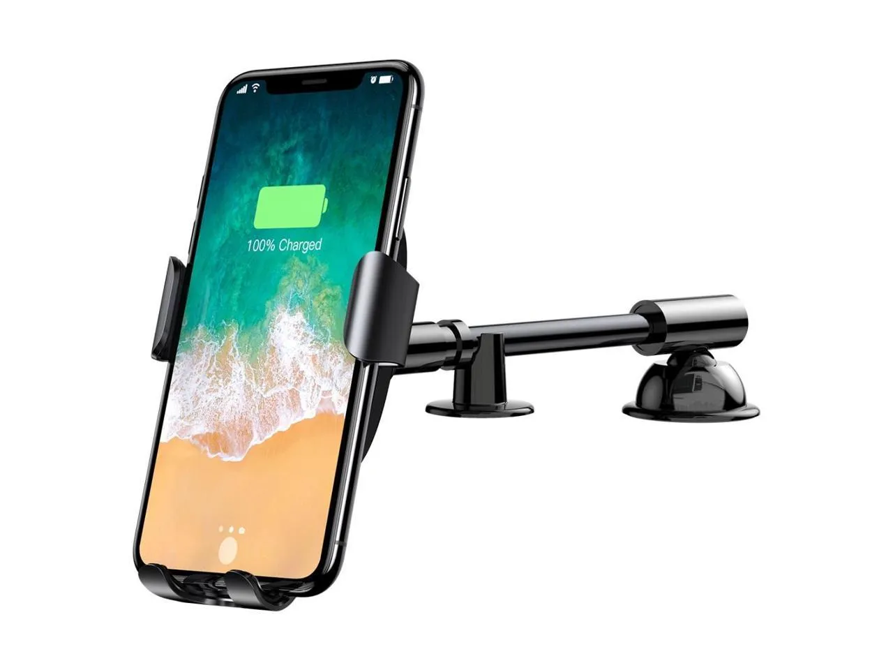 Baseus QI Wireless Charger Gravity Car Holder, Fast Wireless Charging