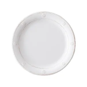 Berry & Thread Melamine Dessert/Salad Plate - Whitewash