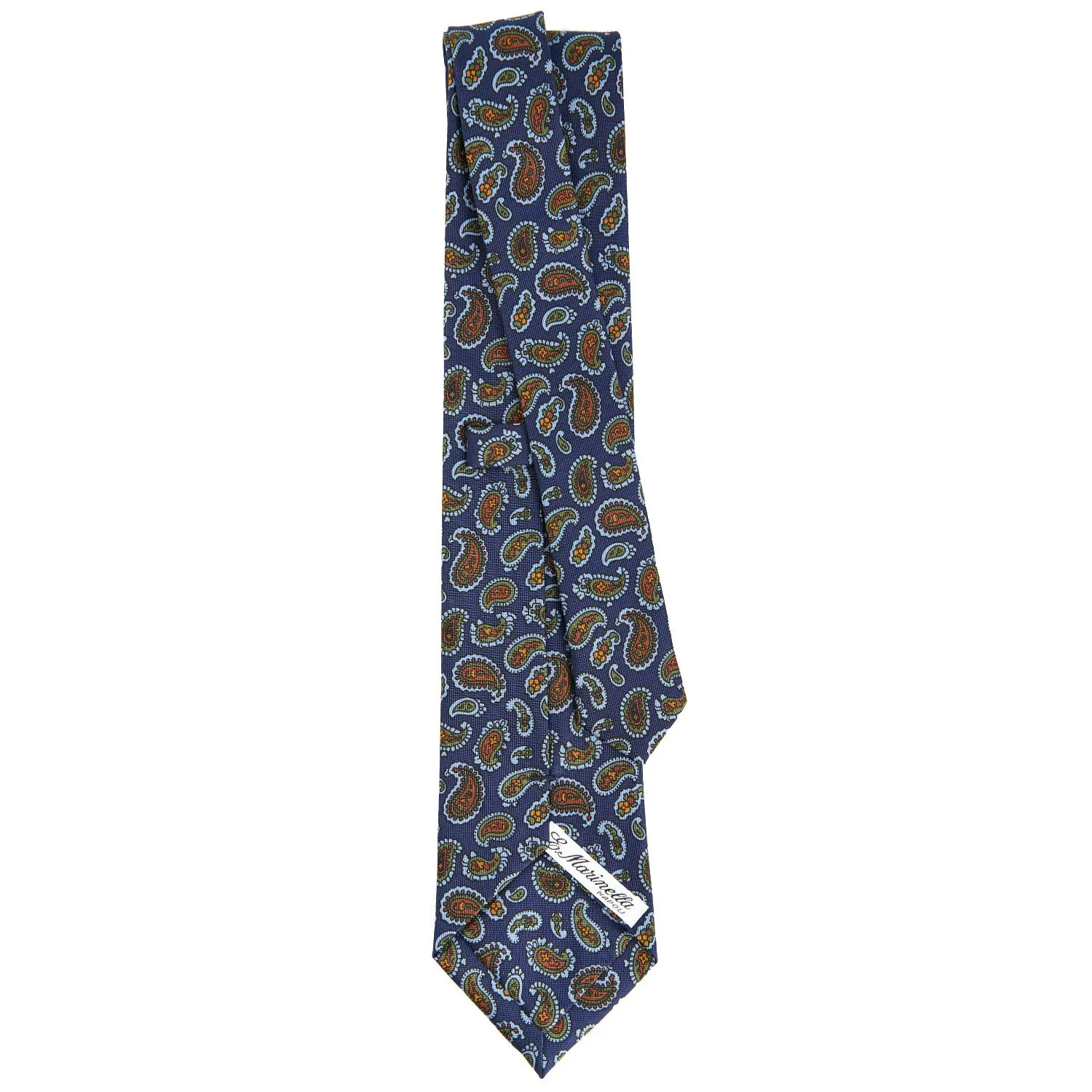 BLUE SARTORIAL CLASSIC SILK TIE