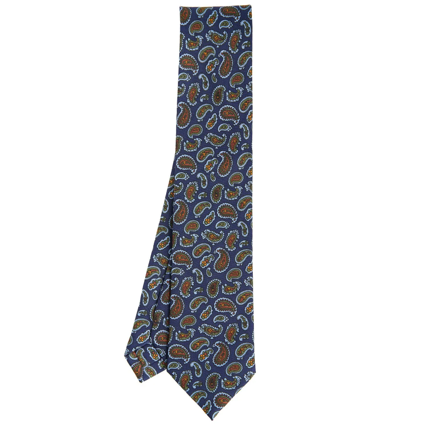 BLUE SARTORIAL CLASSIC SILK TIE