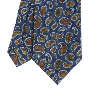 BLUE SARTORIAL CLASSIC SILK TIE