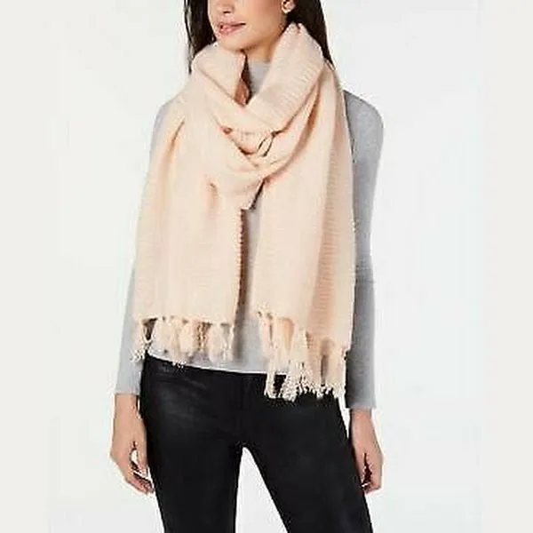 Cejon Solid Travel Fringed Scarf