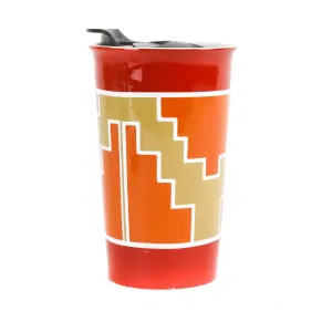 Clarence Cruz Pueblo Pottery Travel Mug