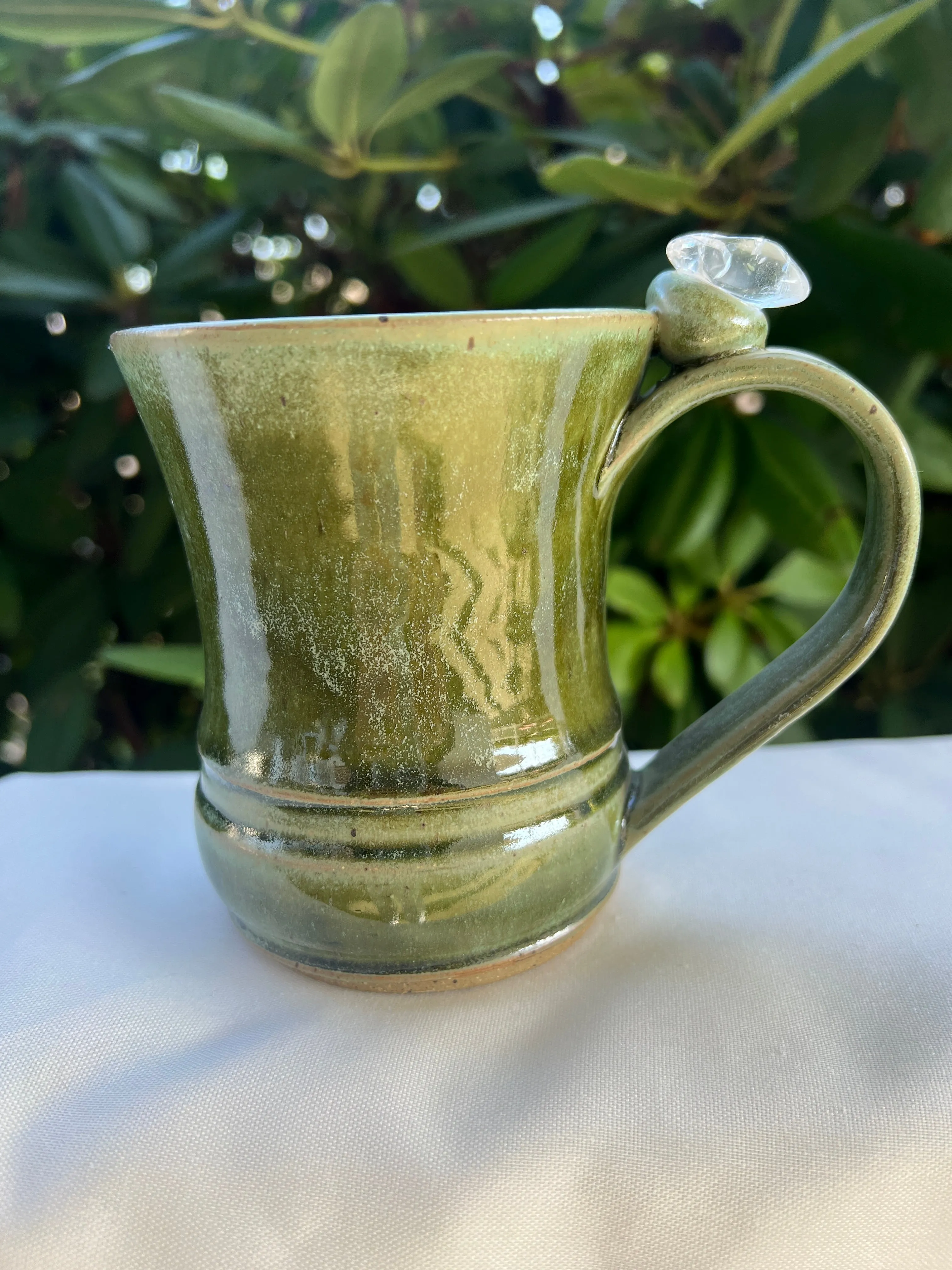 Crystal Pottery Mug