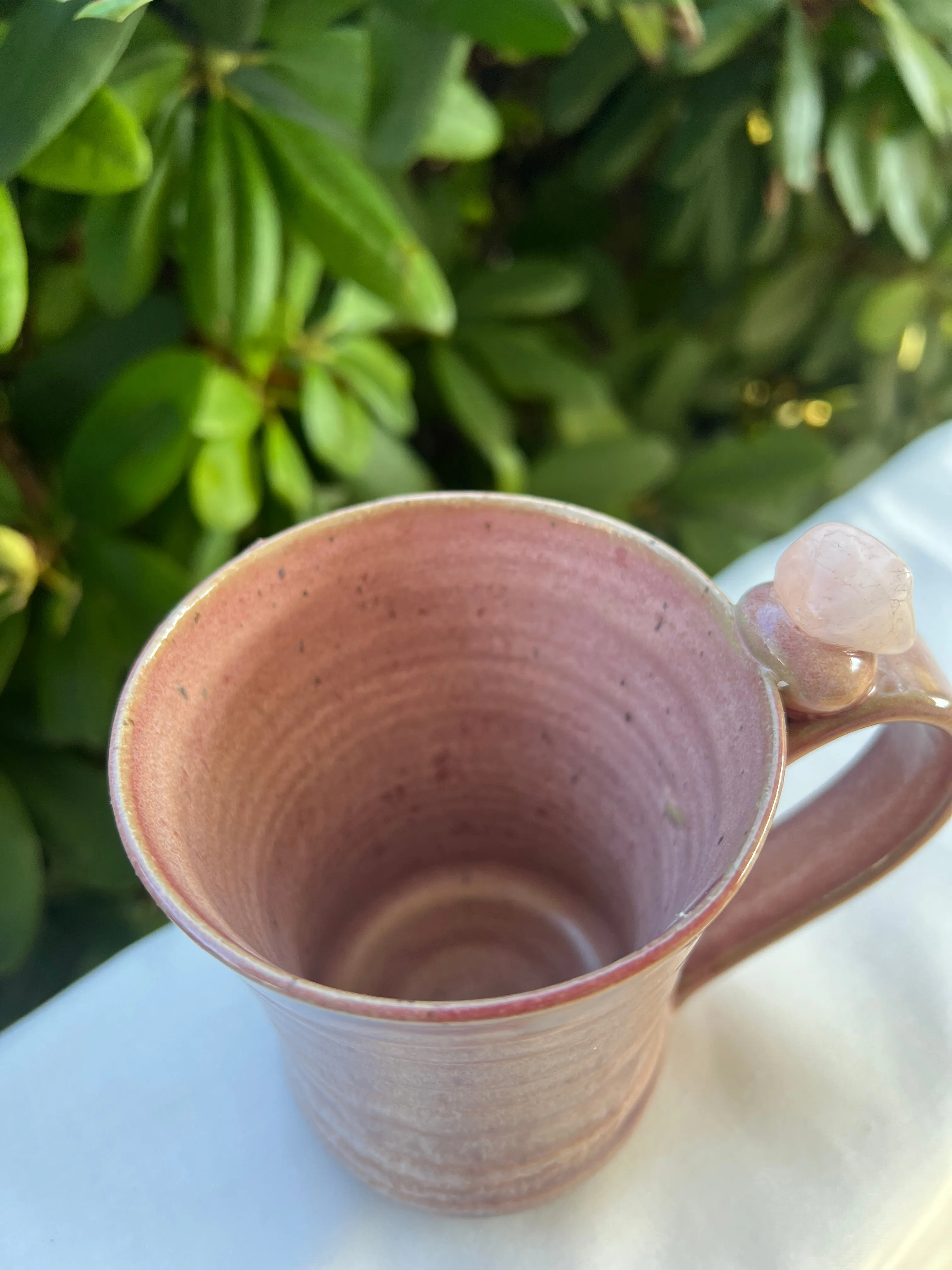 Crystal Pottery Mug