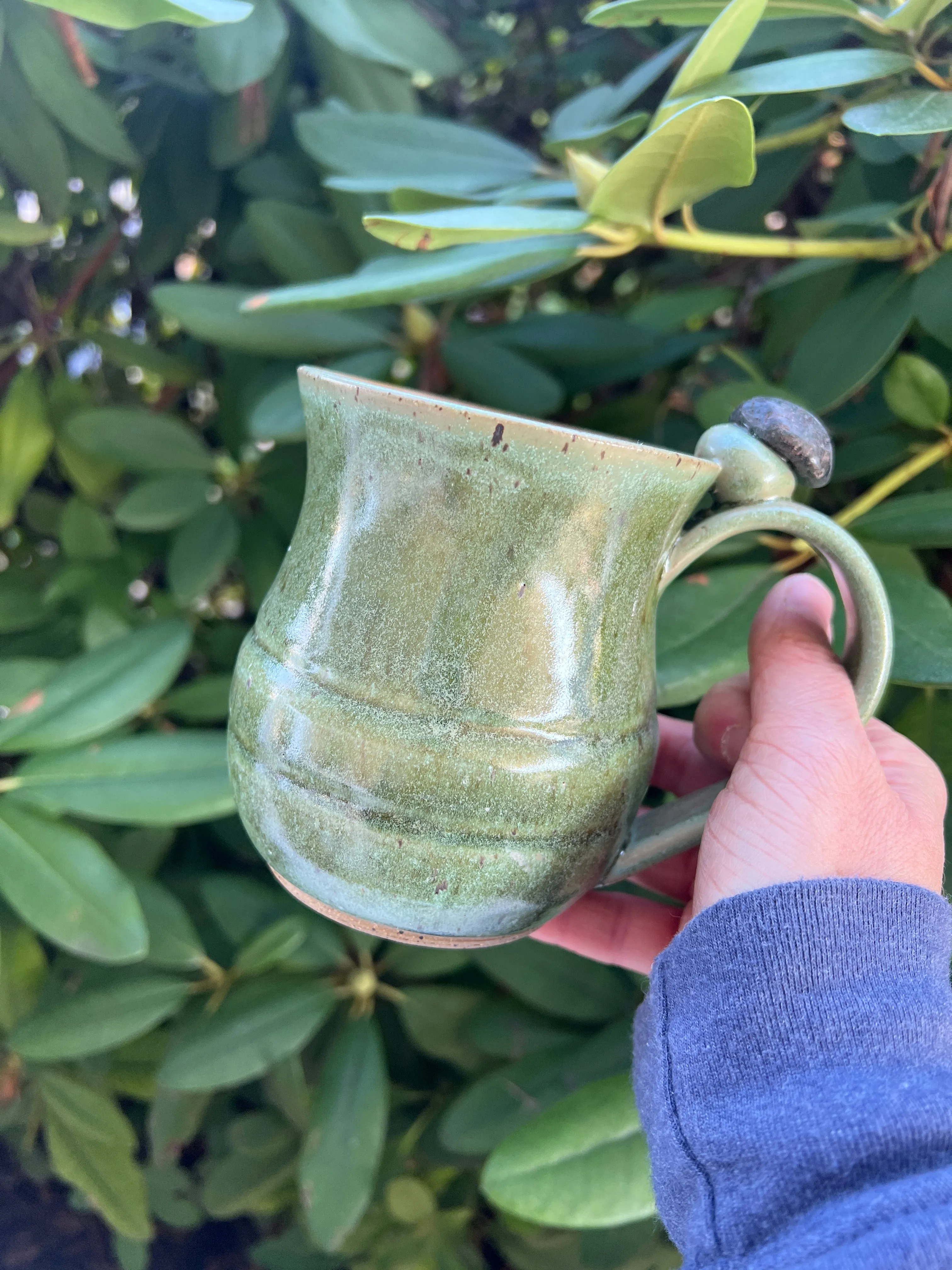 Crystal Pottery Mug