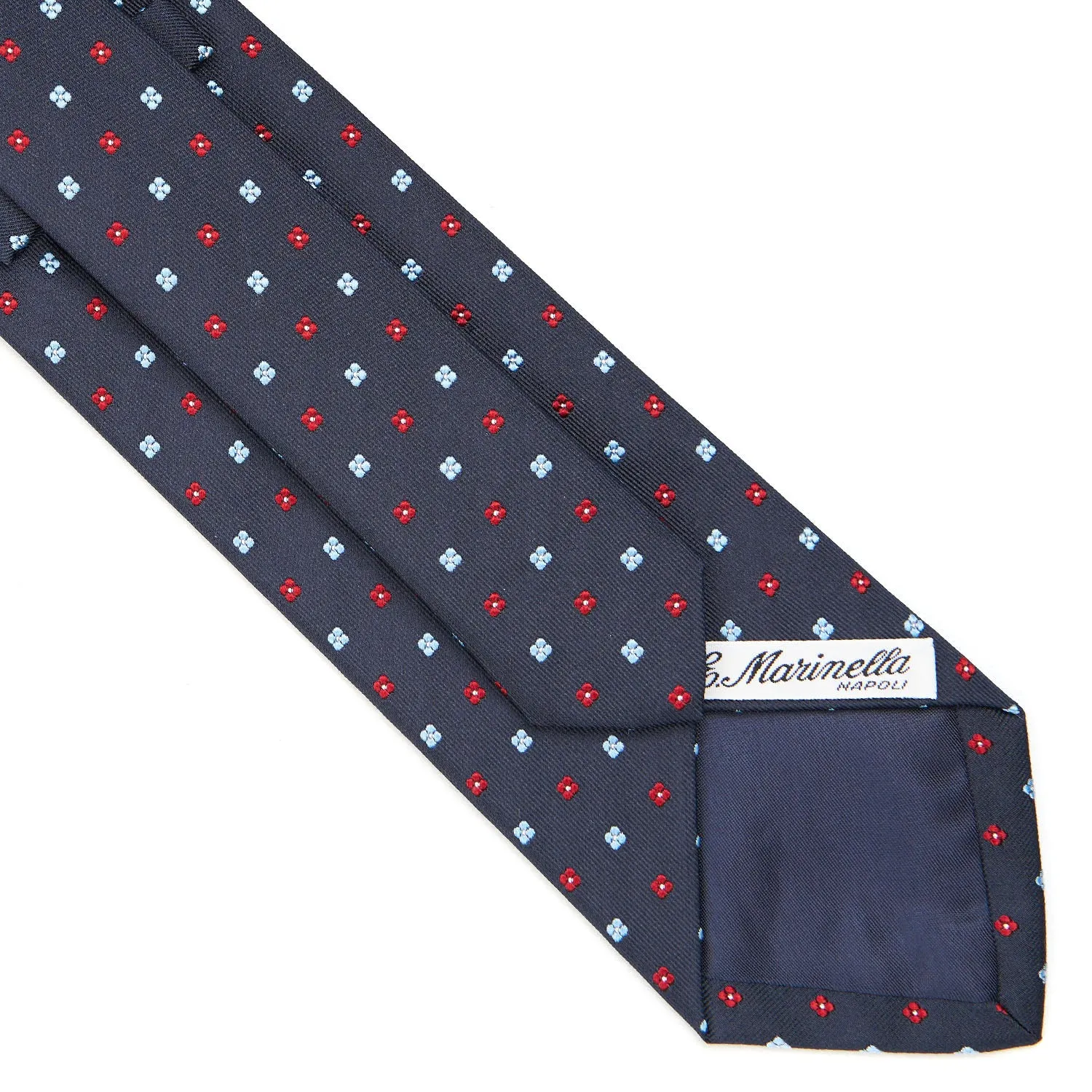 DARK BLUE SARTORIAL JACQUARD SILK TIE