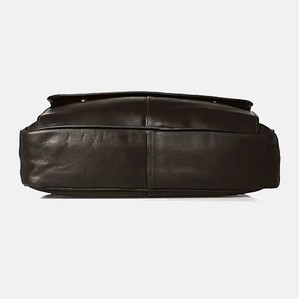 Distressed Leather Laptop Bags For Men