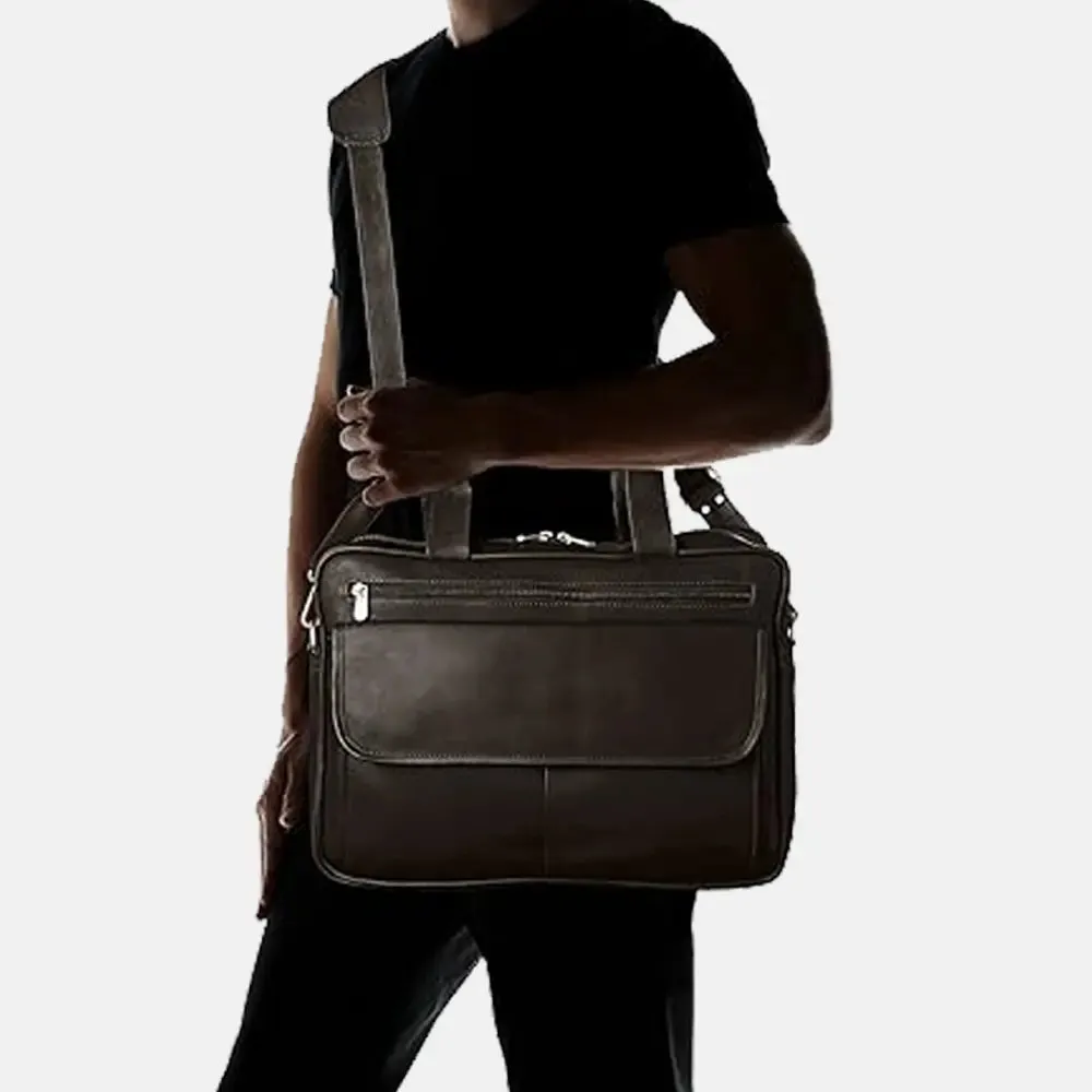 Distressed Leather Laptop Bags For Men