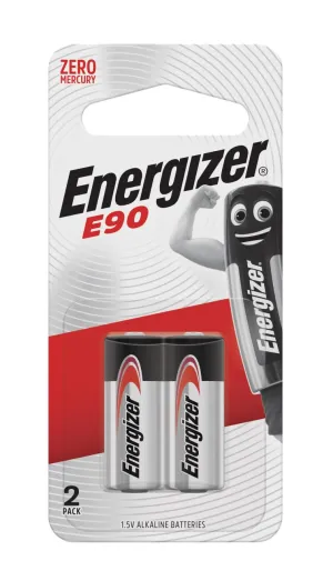 Energizer E90 - BP2 - 08 N - 1.5V - (Pack of 2)