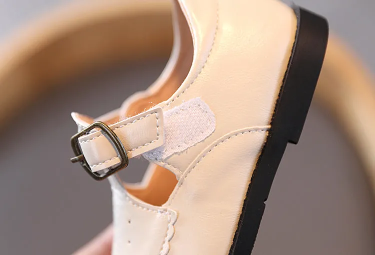 Fashionable Breathable Leather Shoes For Boys And Girls