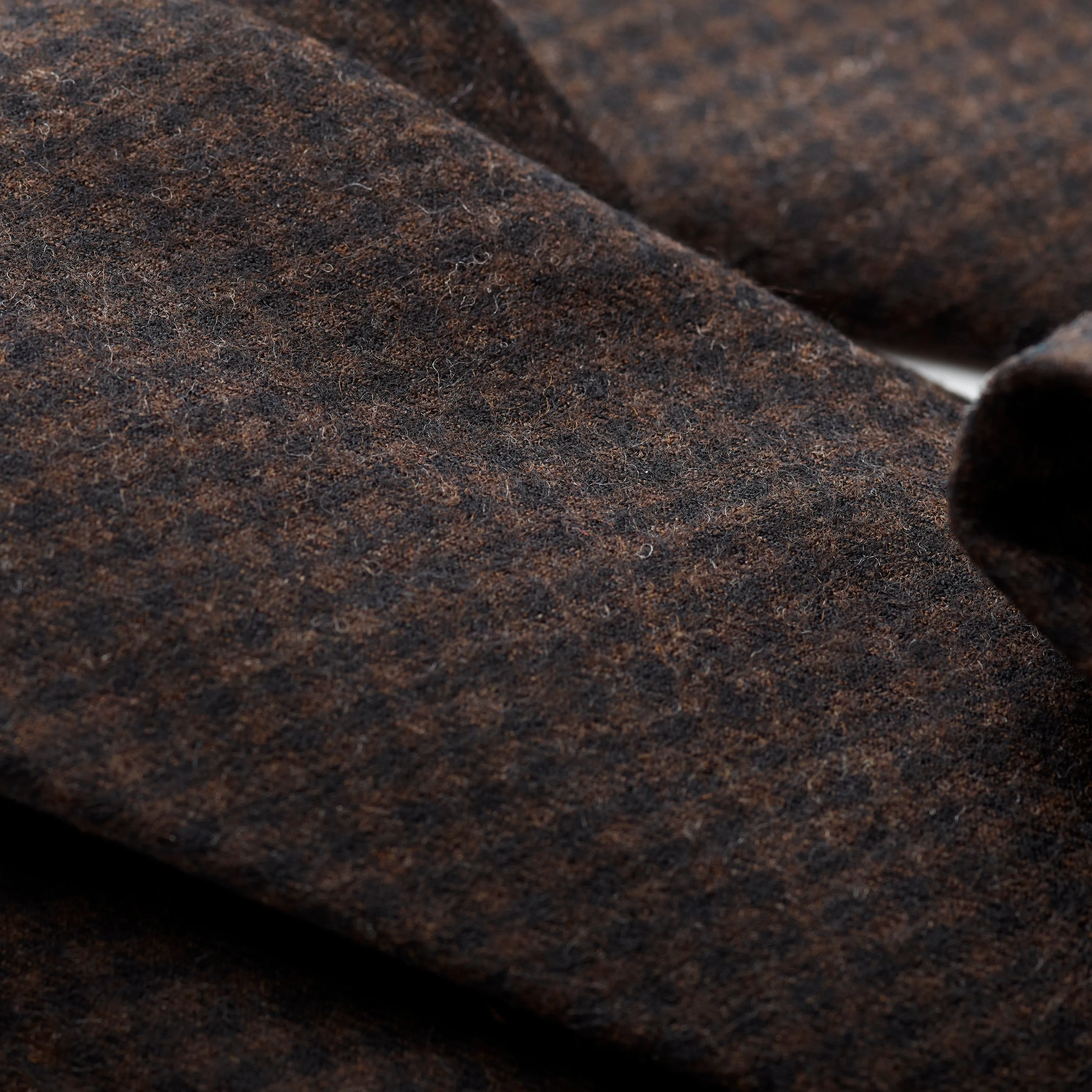 Fox 4 Fold Brown Check Anniversary Edition Tie