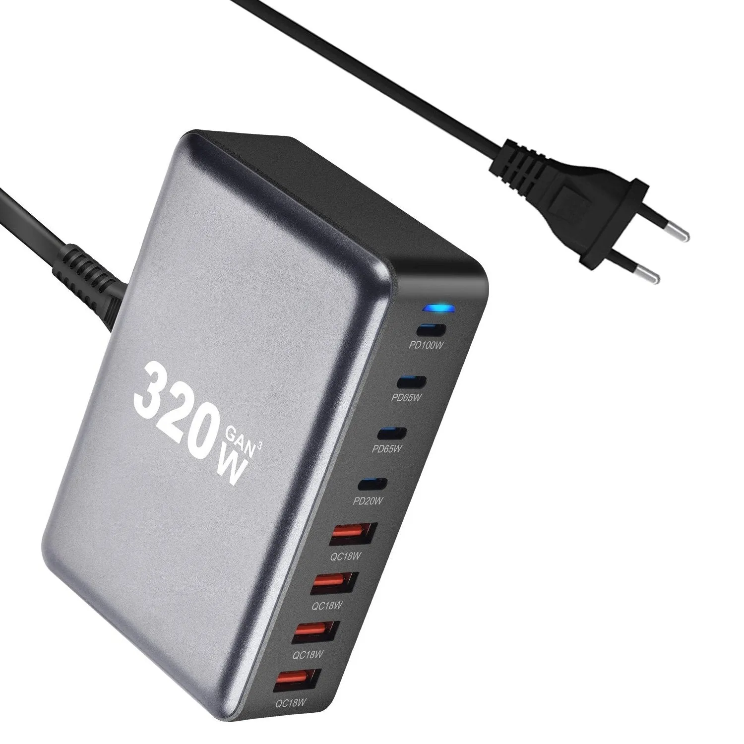 GAN3: 320W Wall Charger