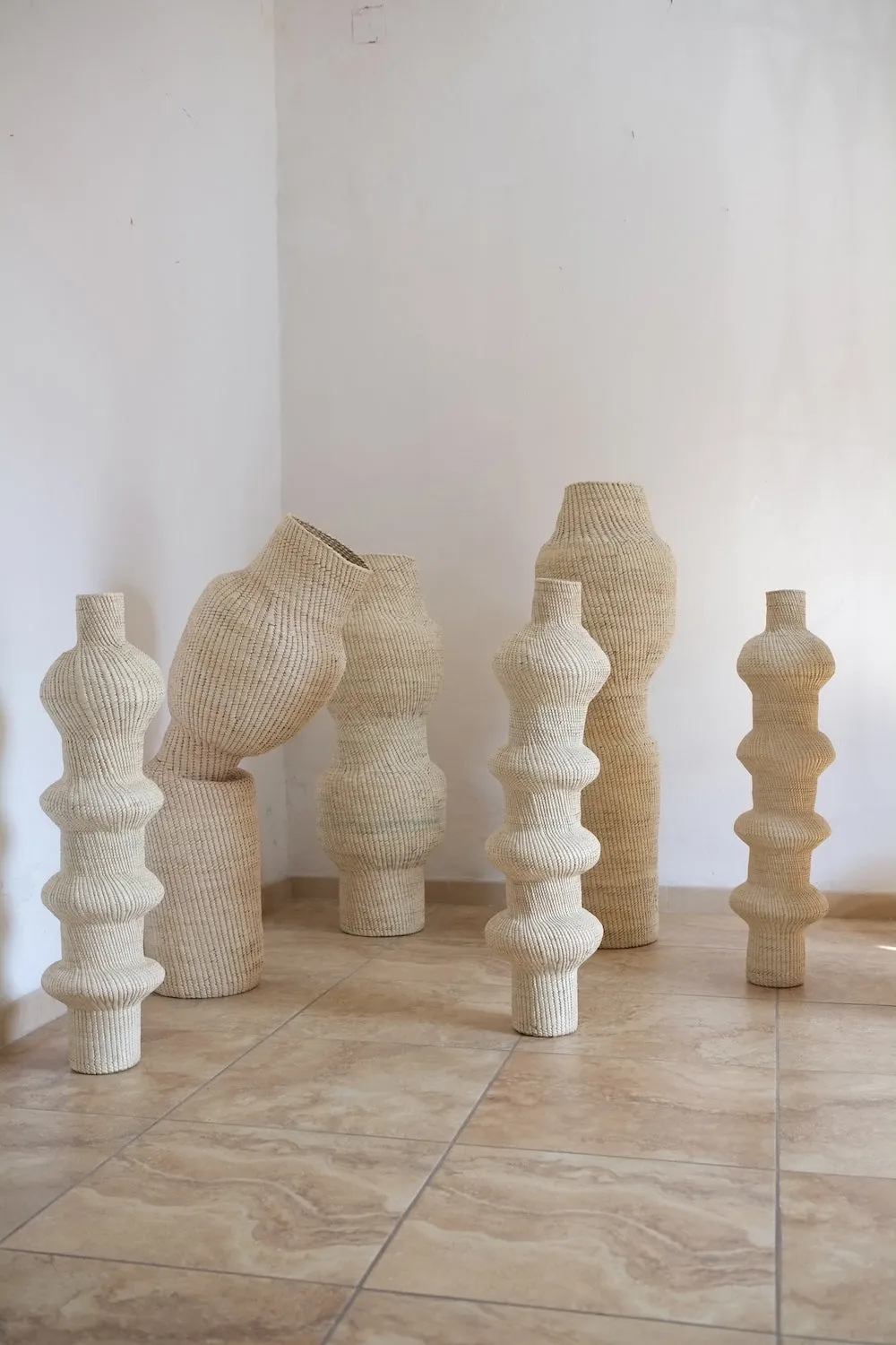 Hand-Woven Palm Sculptures