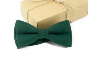 Hunter green bow tie | green wedding bow tie