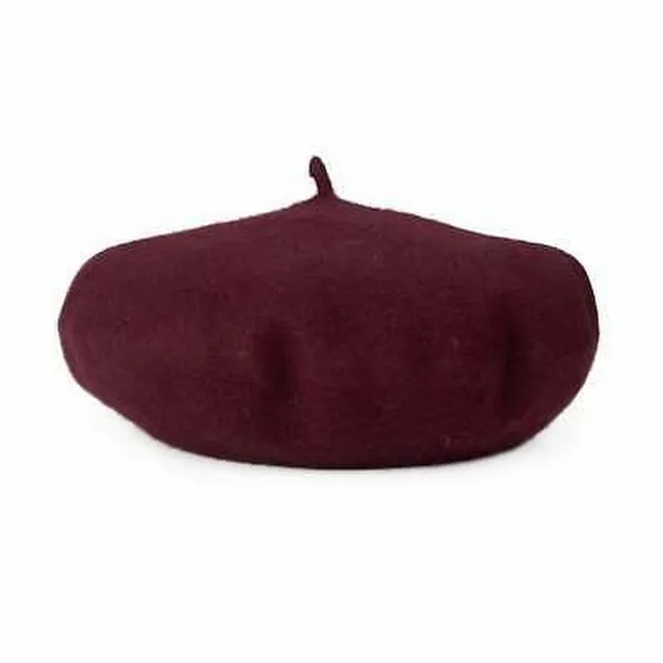 I.N.C. International Concepts Solid Wool Beret Hat