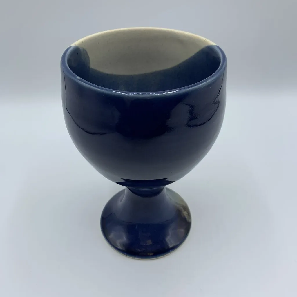 “Kent Follette” Studio Art Pottery Chalice /hg