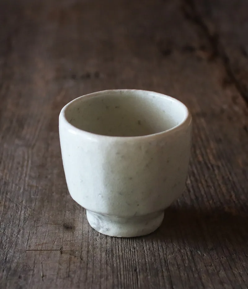 Kohiki White Ceramic Tumbler