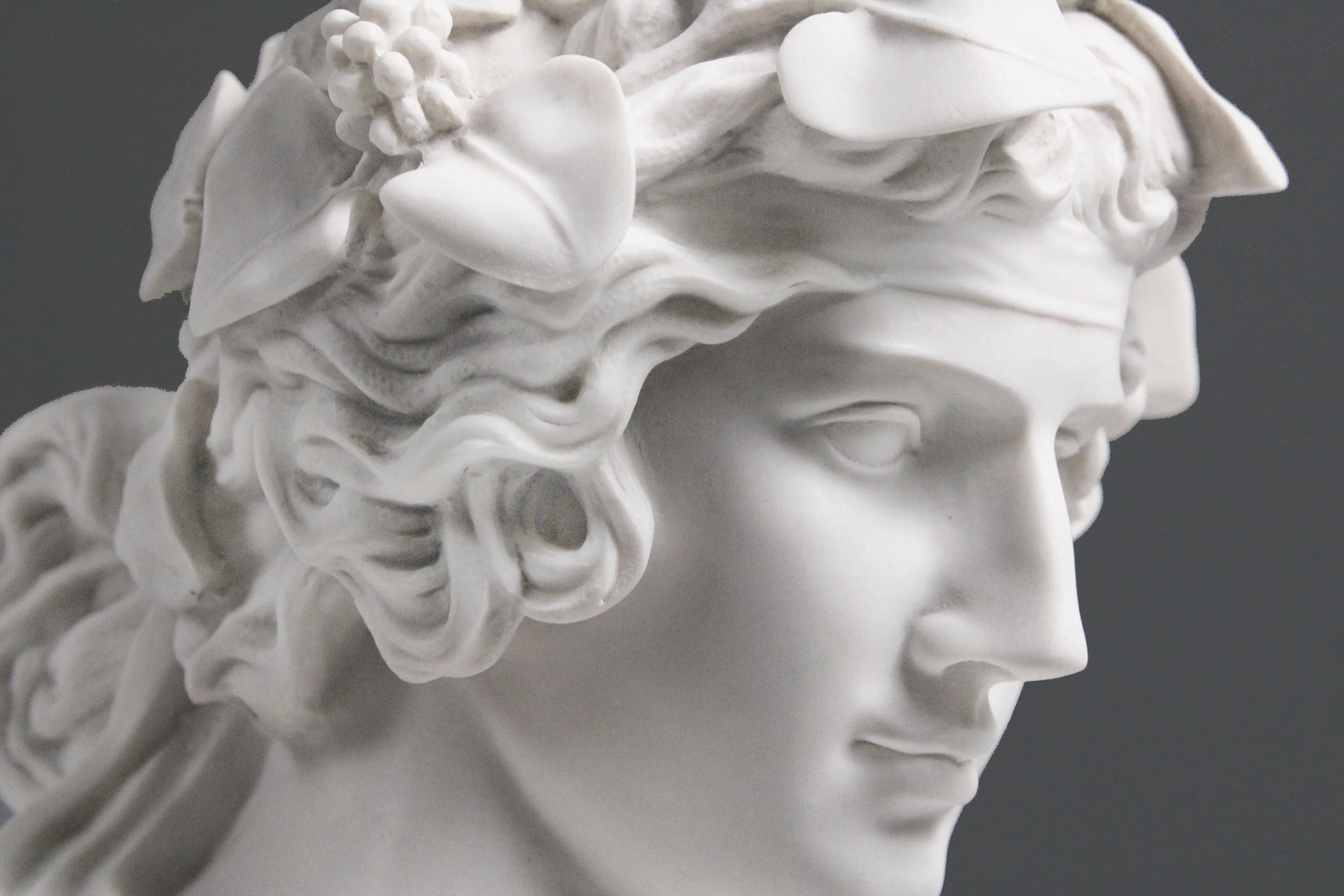 Lansdowne Antinous Bust Sculpture (as Dionysus)