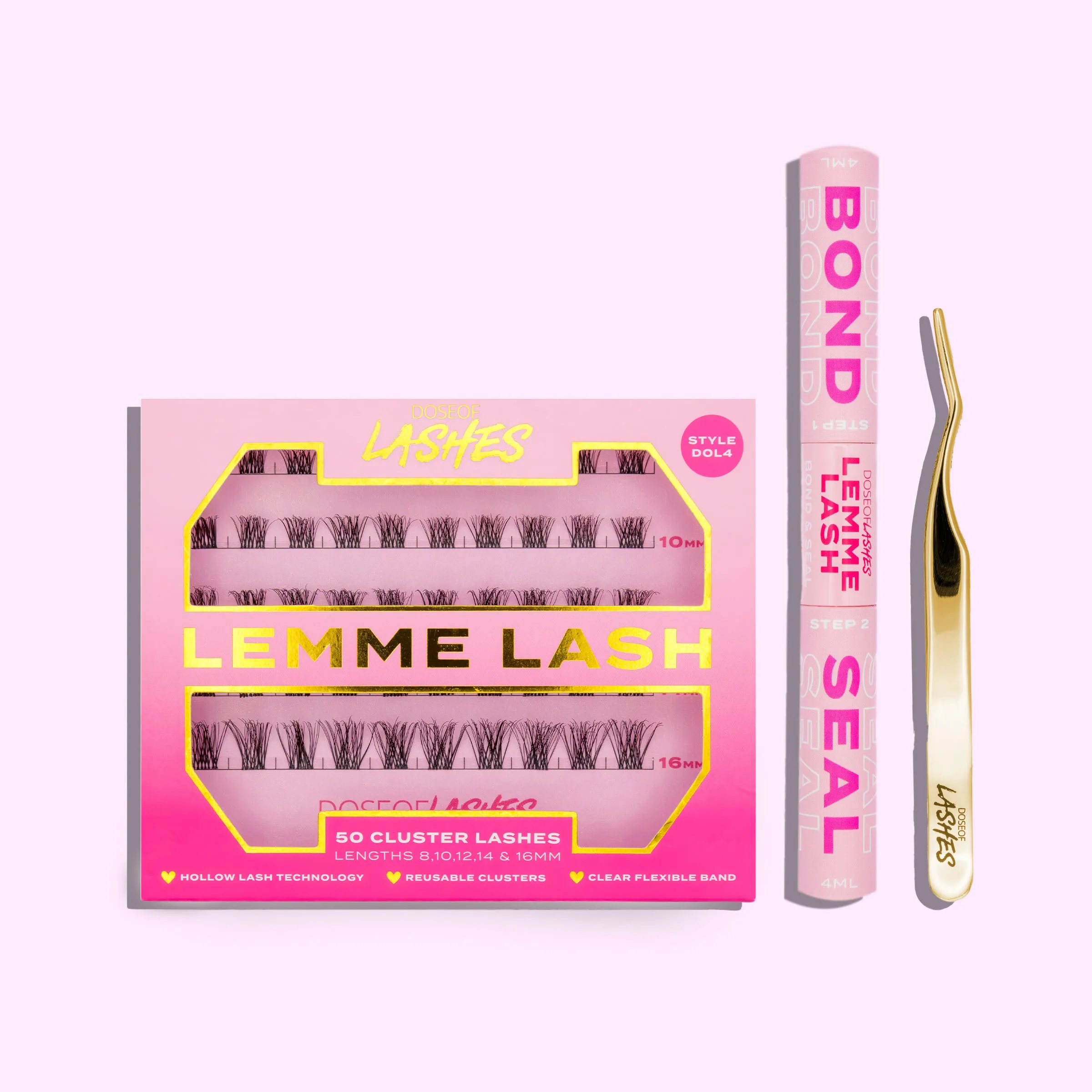 Lemme Lash Essentials Cluster Kit