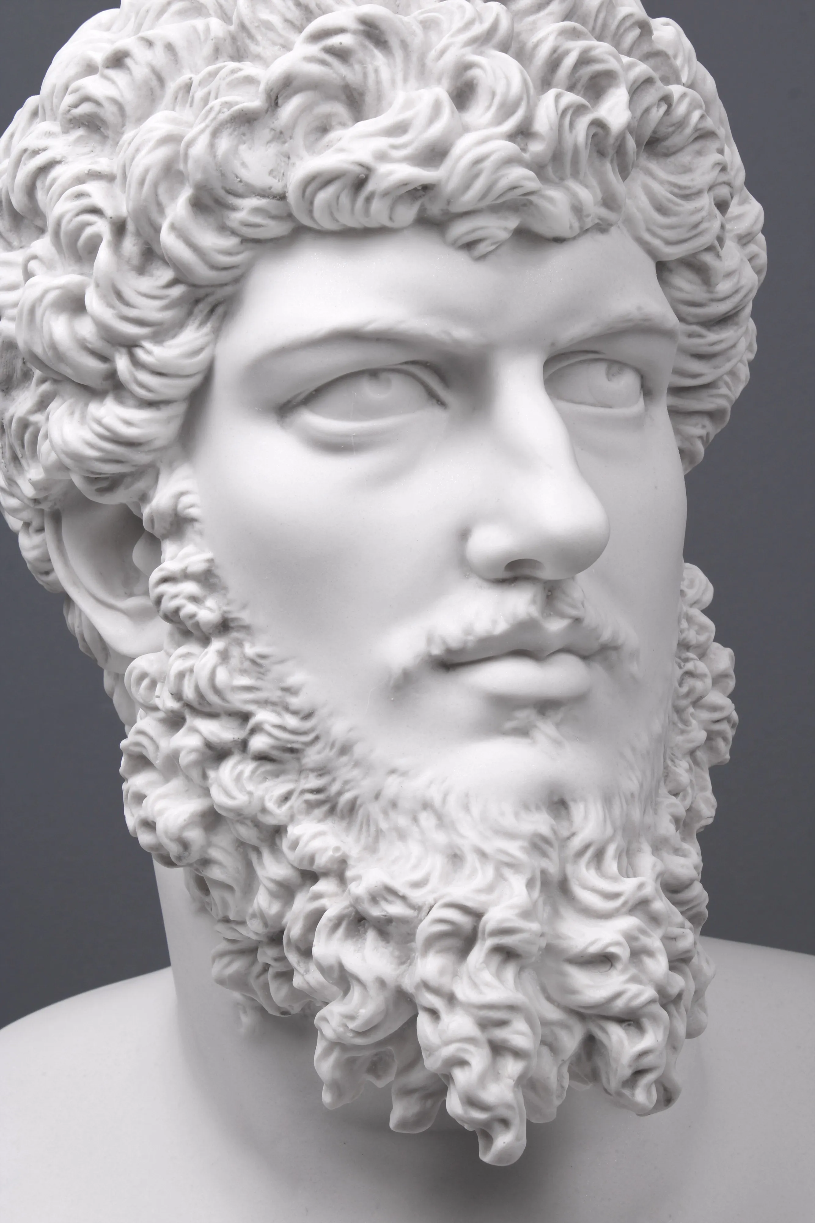 Lucius Verus Bust Sculpture - Roman Emperor (Large)