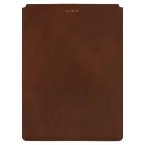 MacBook Sleeve // Light Brown  / Orange