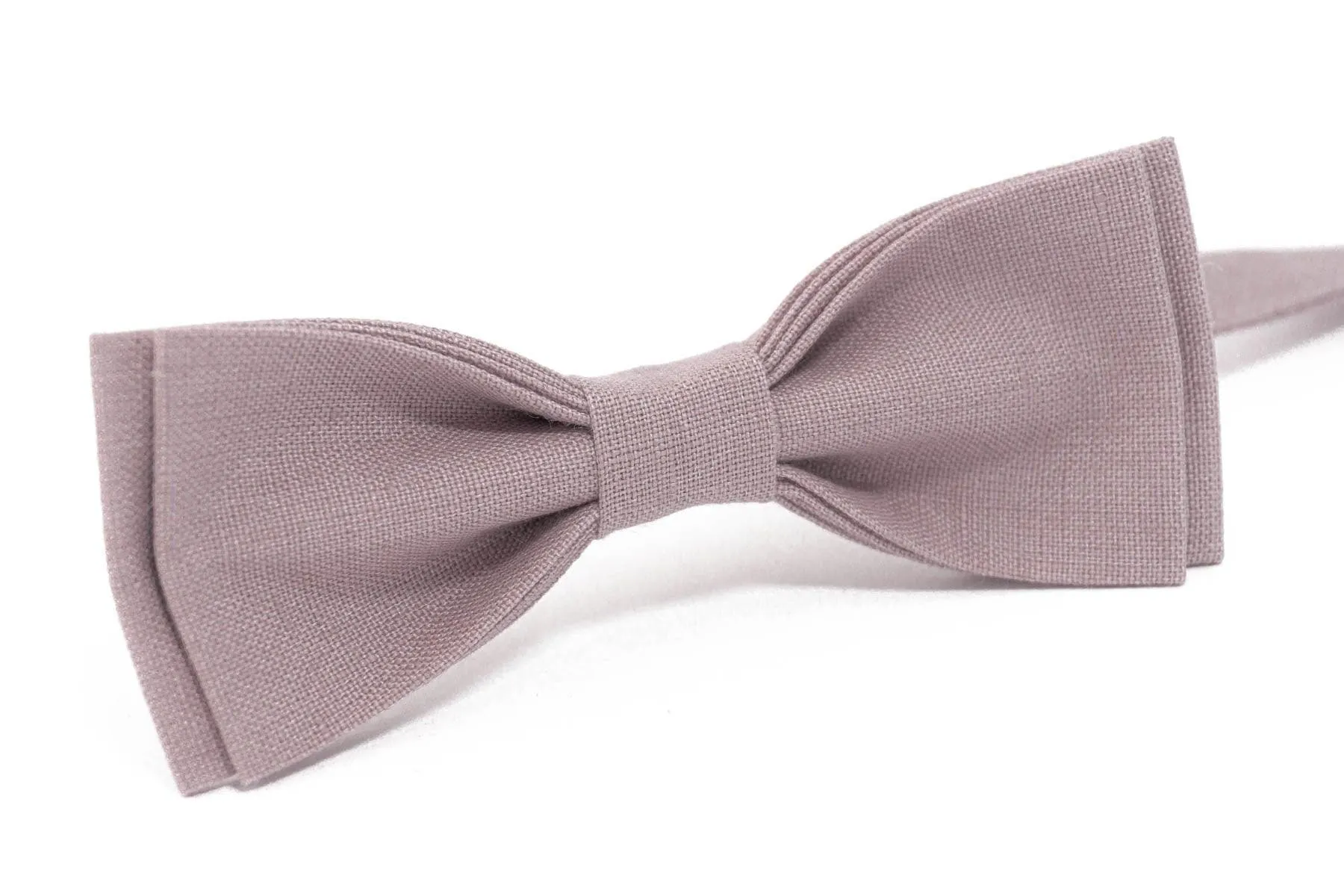 Mauve bow tie for men |  Mauve wedding bow ties