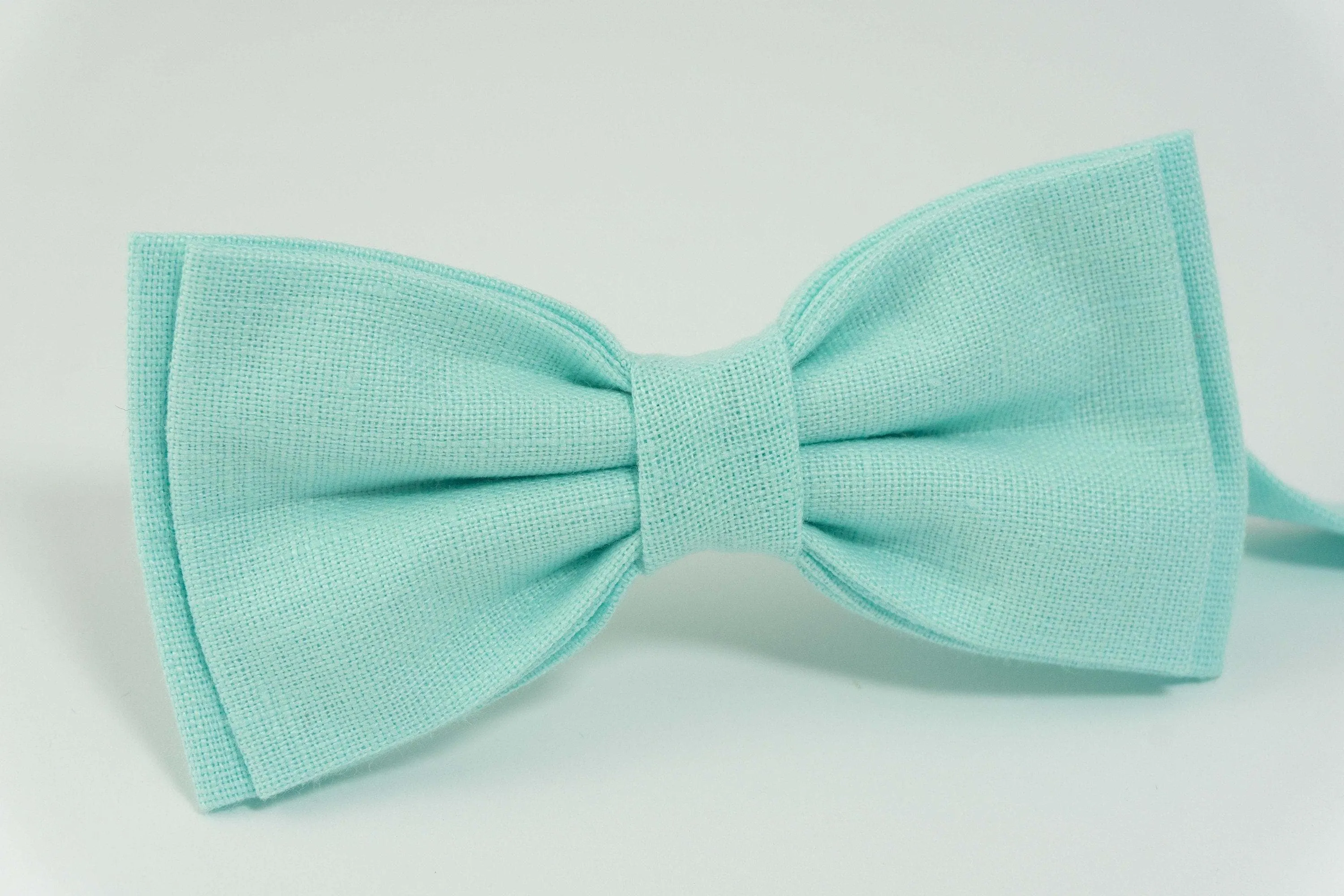 Mint bow tie | boys bow tie