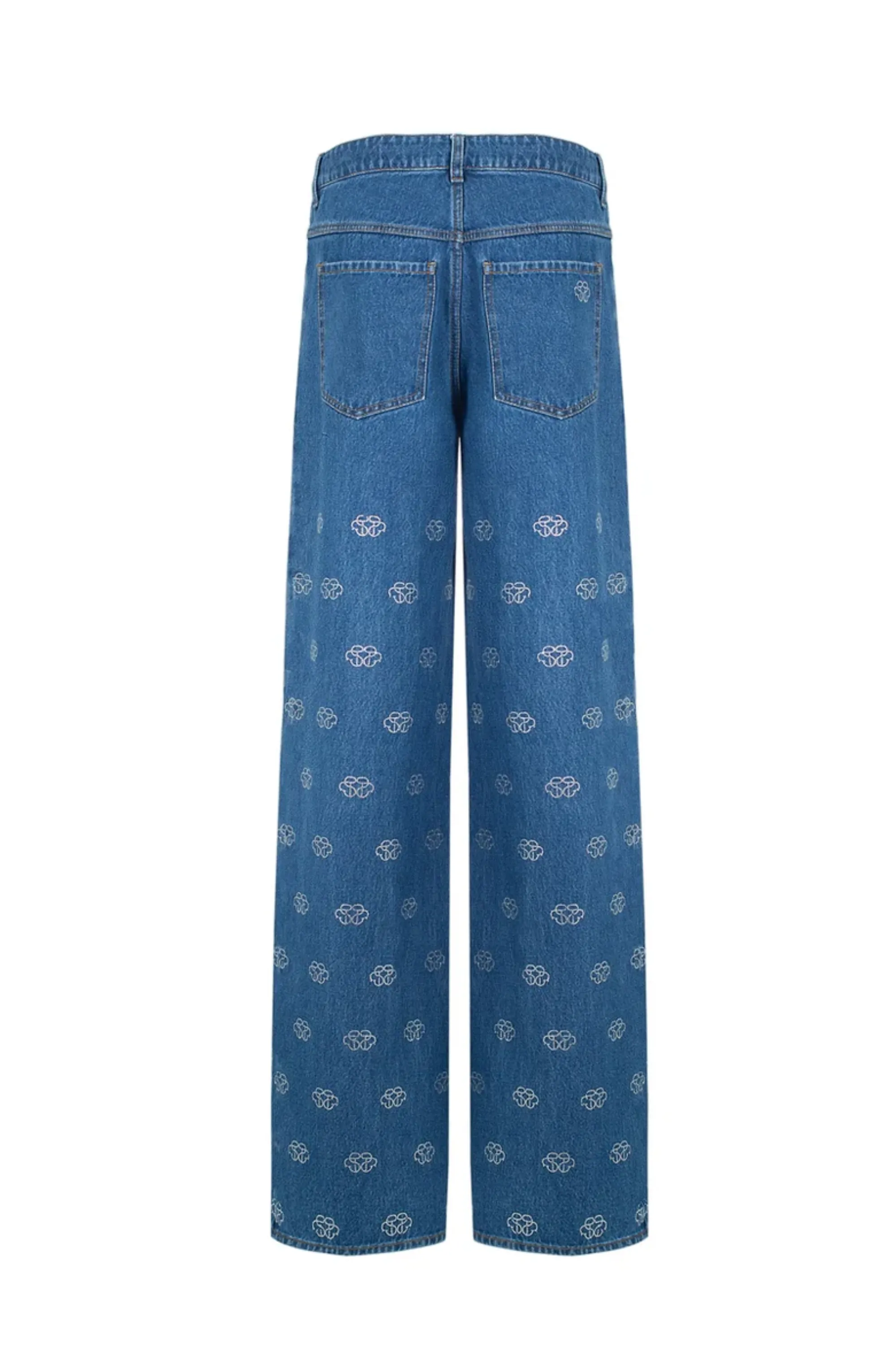 MONOGRAM JEANS BLUE