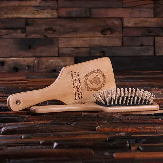 Personalised Wood Brush