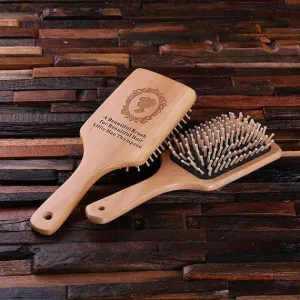 Personalised Wood Brush