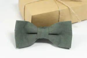 Pine color bow tie | Pine wedding bow ties for groomsmen