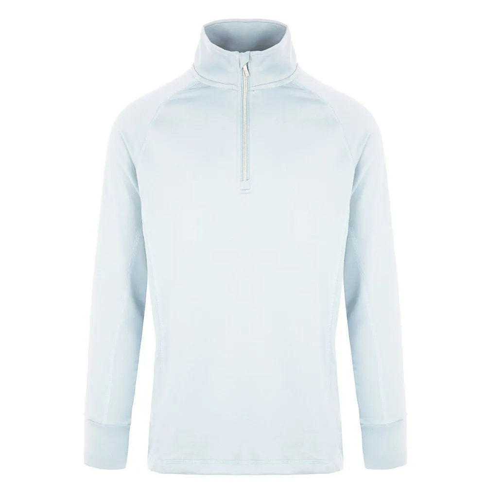 ProQuip Pro-Tech Comfort Stretch 1/4 Zip Midlayer Pullover Top - White