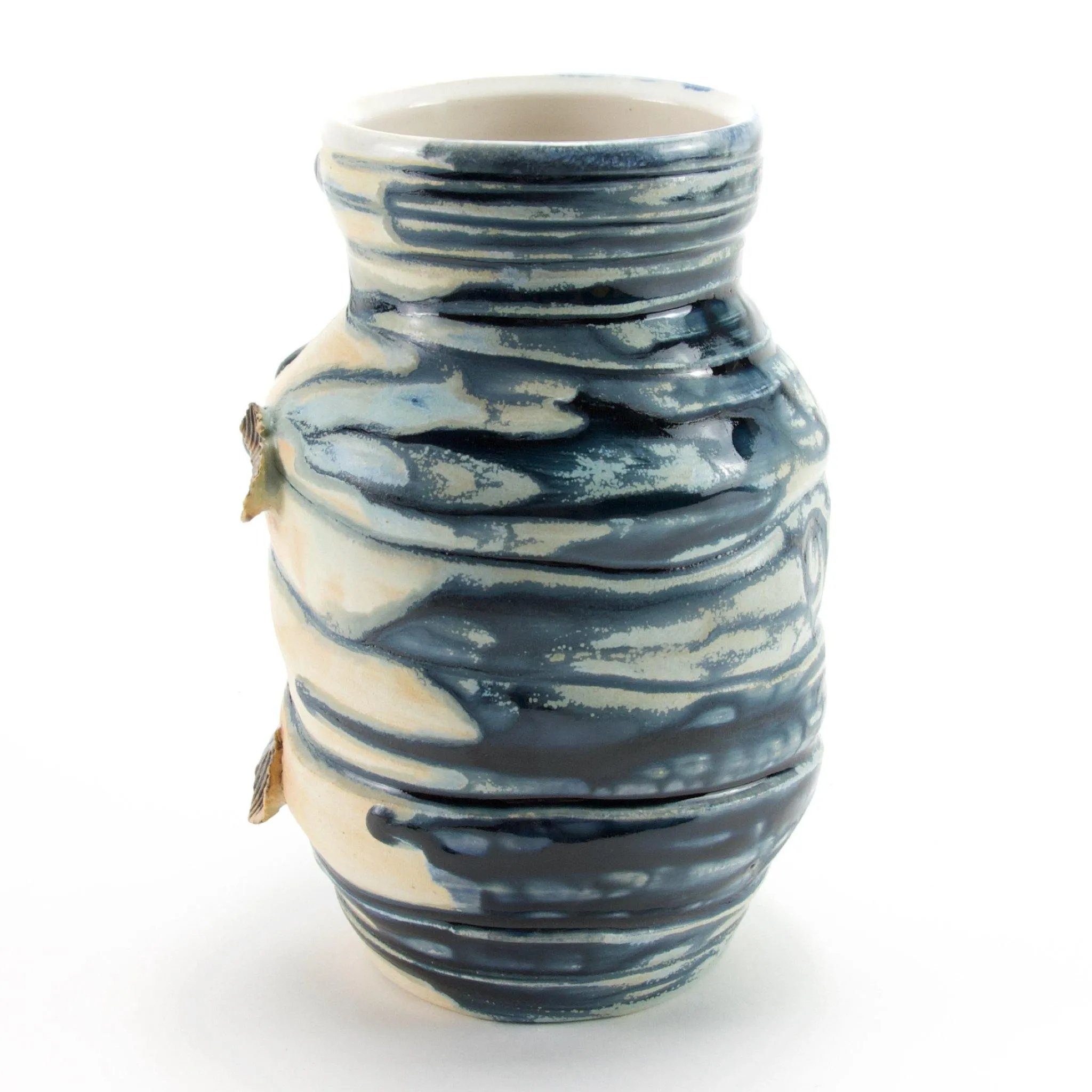 Sea Shell Vase - Blue Ocean