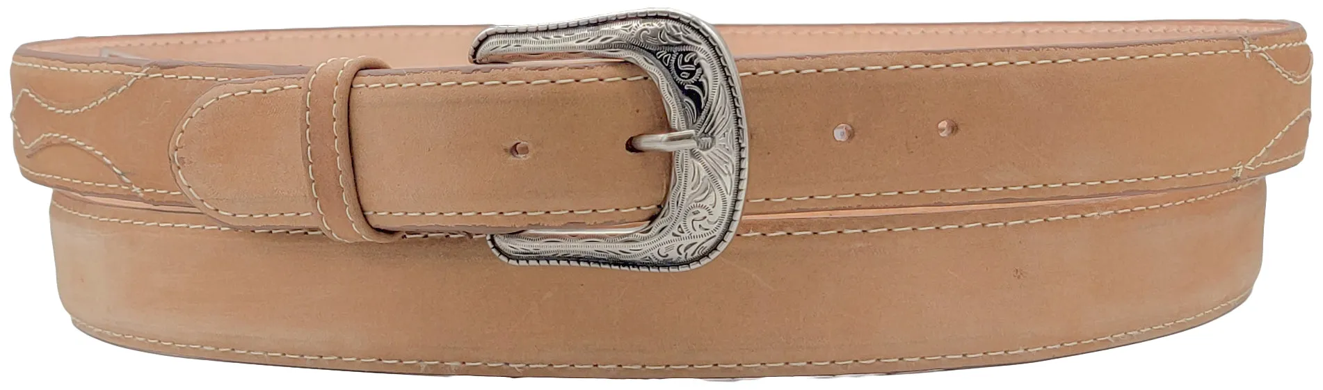 Silverton Kids  All Leather Arrow Belt (Tobacco)