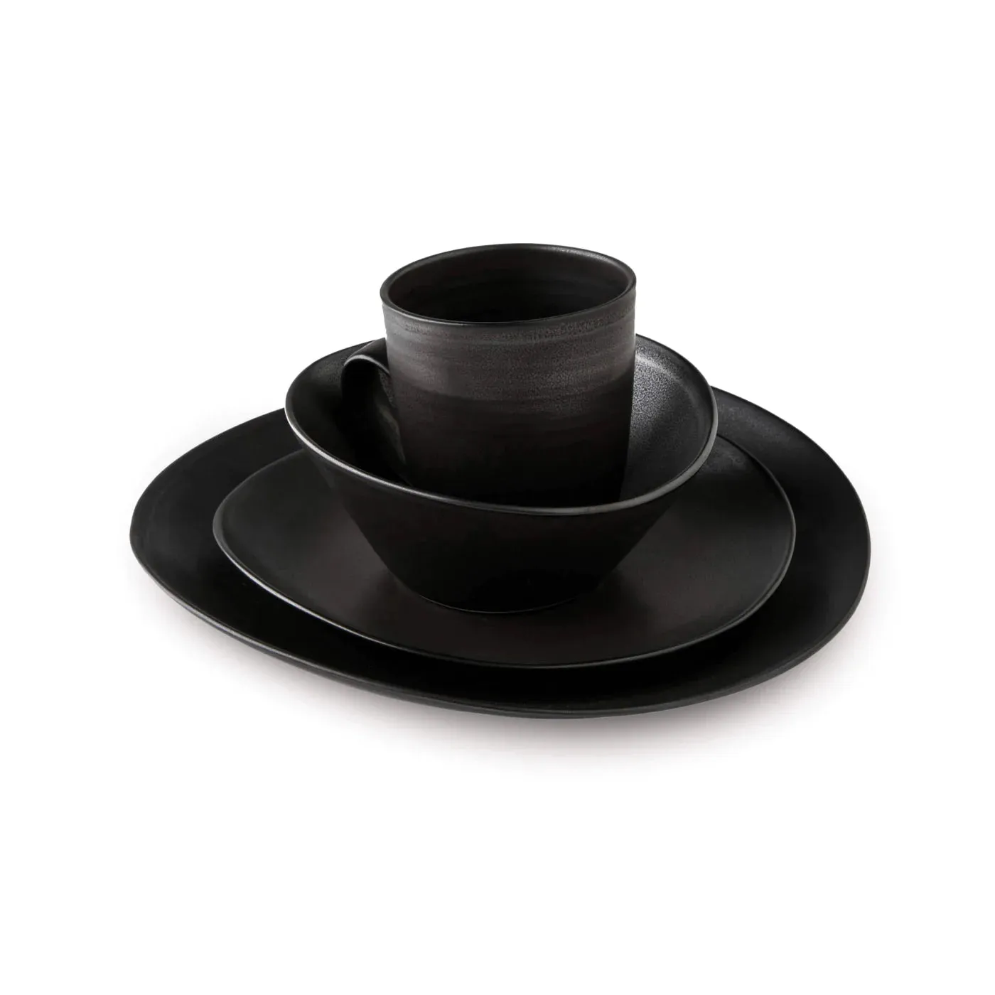 Simon Pearce Barre Pasta Bowl - Slate