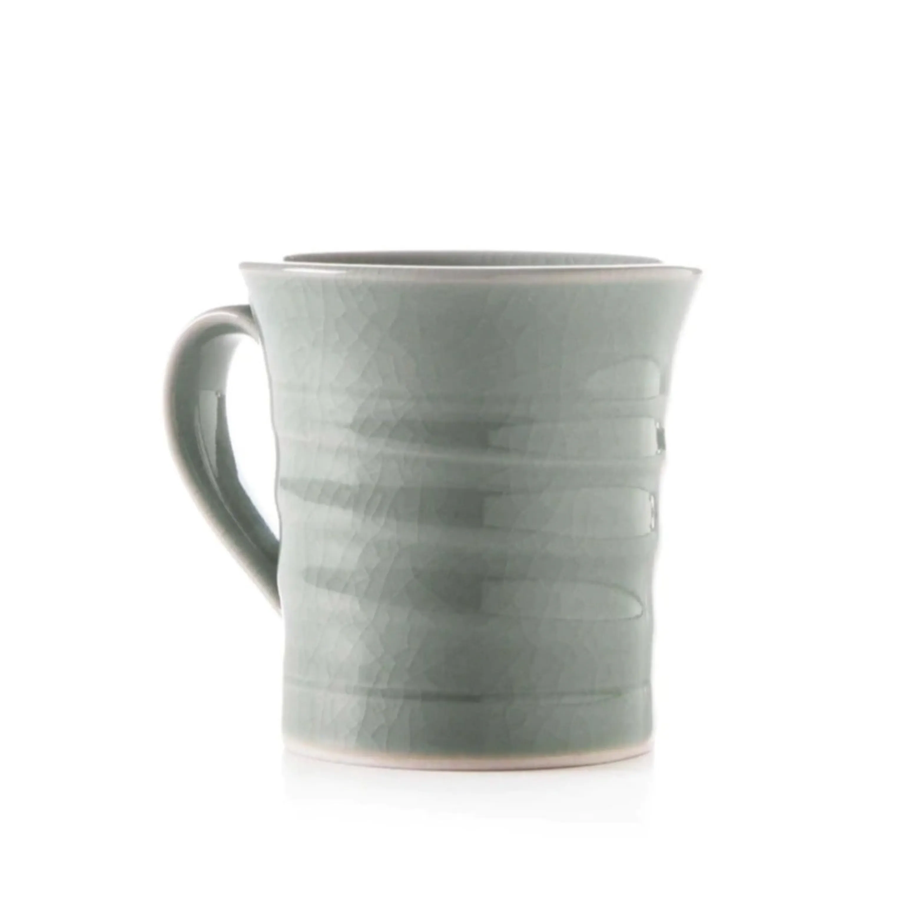 Simon Pearce Belmont Mug - Crackle Celadon