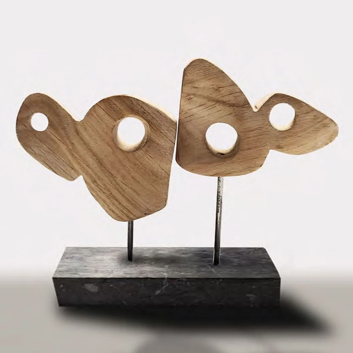 Taboo - Handmade shelf sculptures in timber