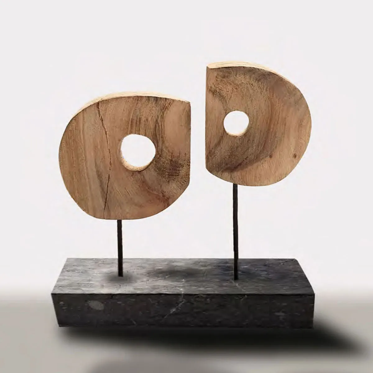 Taboo - Handmade shelf sculptures in timber