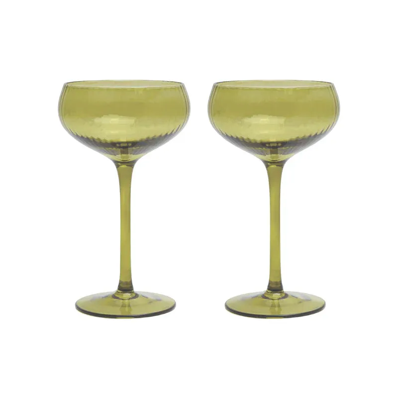 The Lou Coupe Glass - Set of 2