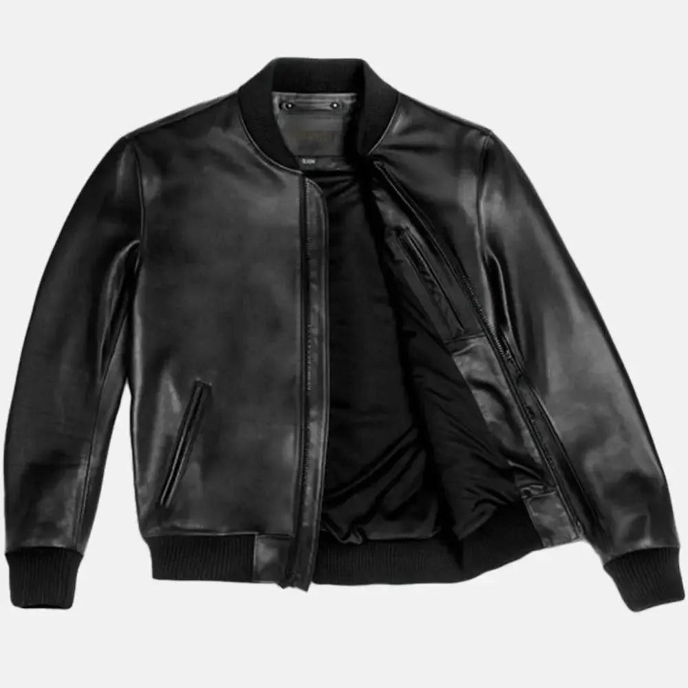 Valkyrie Vanguard  Leather Jacket | Leather Bomber Jacket