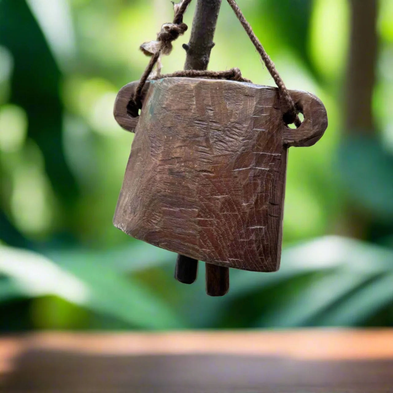 Wooden cow bell : Aaloka 7